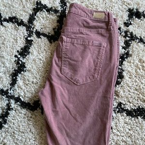Mauve Corduroy Pants